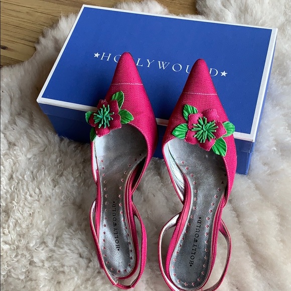 hollywould Shoes - Hollywould  sling - back kitten heels